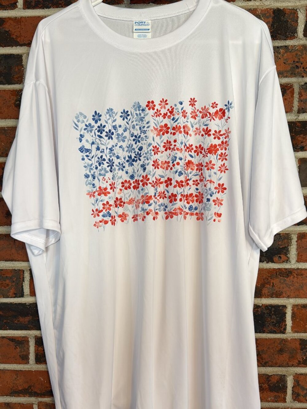 Flower American Flag (08)